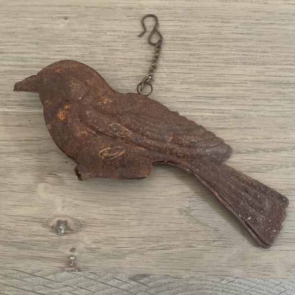 Vogeltje in roest