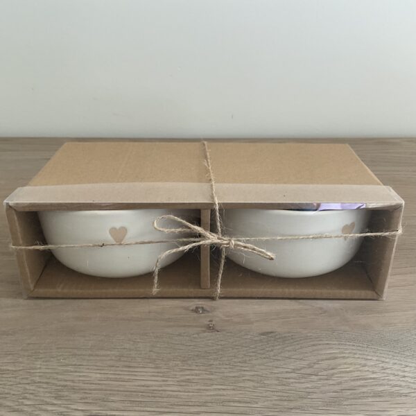 Schaal set van 2