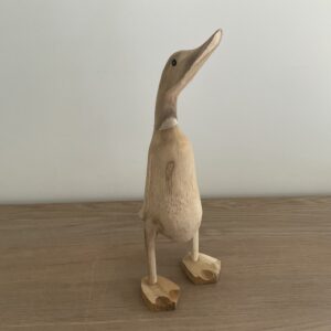 Houten eend staand
