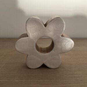 Bloem in mango hout S