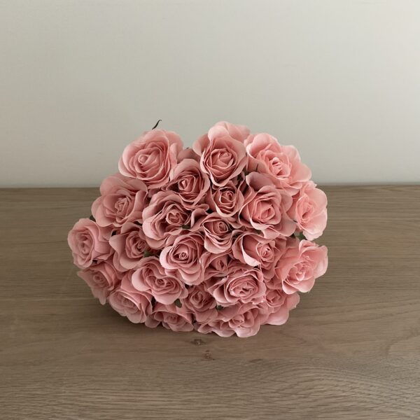 Boeket van roze rozen