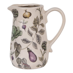 Decoratieve kan aubergine