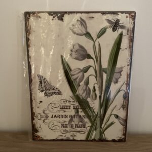 Tekstplaat “Jardin botanique”