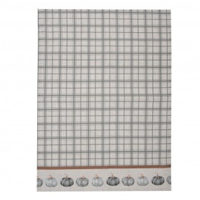 Keukenhanddoek gestreept pompoenen