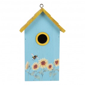 Vogelhuisje zonnebloemen