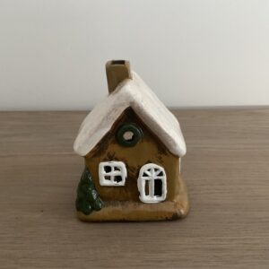 Theelicht huisje kerstboom