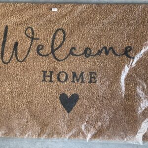 Deurmat “Welcome home”