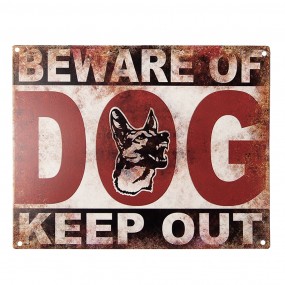 Tekstbord “Dog”