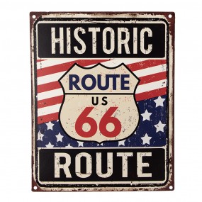 Tekstbord “Route US 66”