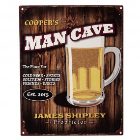 Tekstbord Man Cave