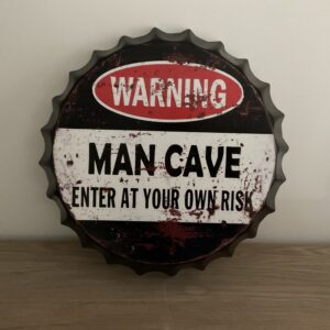 Tekstplaat Man Cave