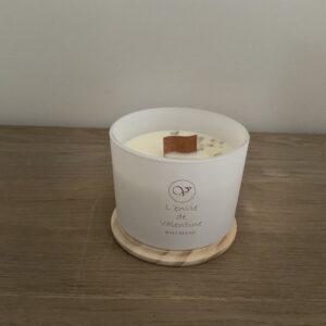 Geurkaars met bloemetjes