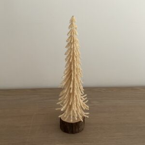 Kerstboom in beige M