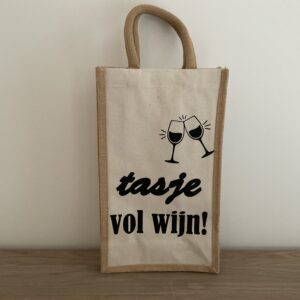 Geschenktas wijn