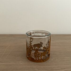 Windlicht in roest S