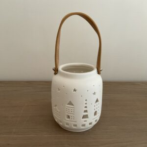 Lantaarn wit huisjes M