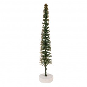 Kerstboom in groen en goud M