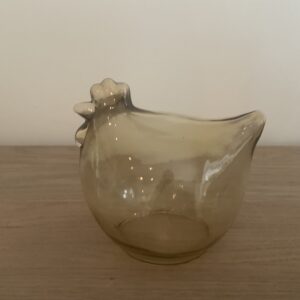 Hen in glas taupe M