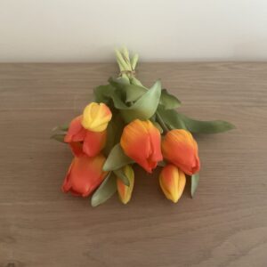 Boeket tulpen oranje