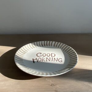 Ontbijtbord “Good morning “