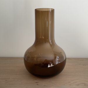 Glazen Vaas bruin