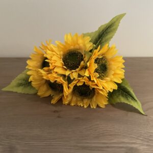 Boeket zonnebloemen