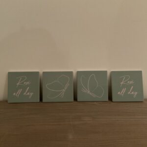 Onderzetters groen (4)