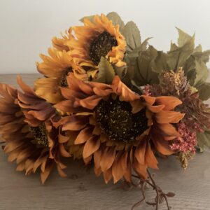 Boeket zonnebloemen