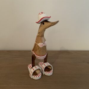 Houten eend bikini