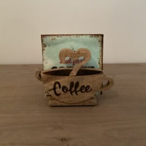 Servettenhouder Coffee
