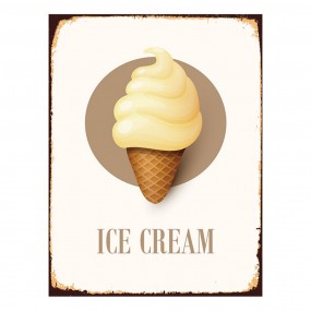 Tekstbord “Ice Cream”