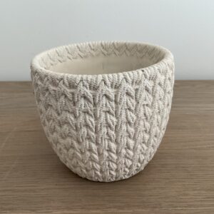 Bloempot beige M