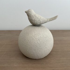 Bol met vogel