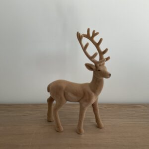 Hert staand beige