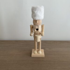 Houten notenkraker trommel