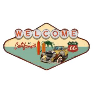 Tekstplaat ‘Welcome to California’