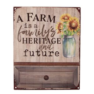Tekstbord ‘A farm…’