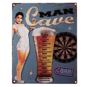 Tekstbord ‘Man Cave’