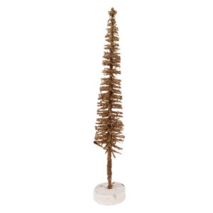 Kerstboom in goudkleur