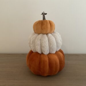 Pompoenen op stapel